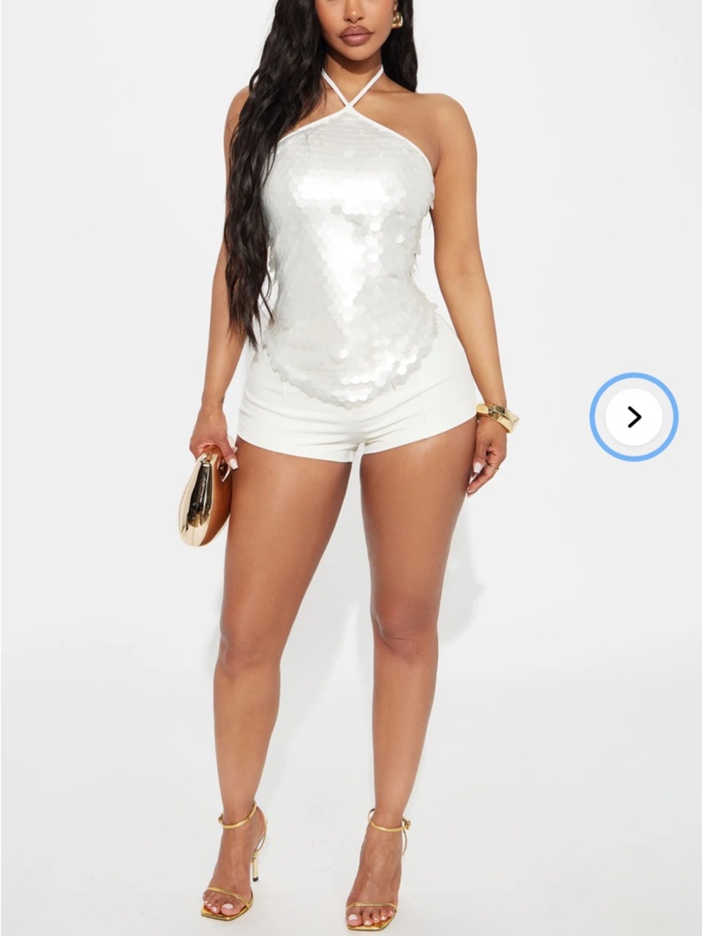 **SOLD** NWT Fashion Nova Ivory Short